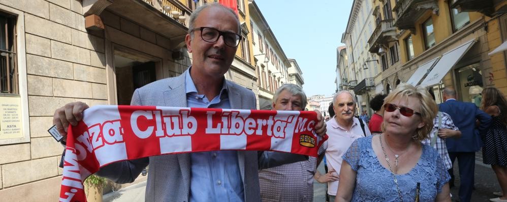 Il presidente del Monza Nicola Colombo