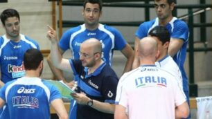 Monza 2011, gli allenamenti della Nazionale di volley di coach Mauro Berruto al PalaIper