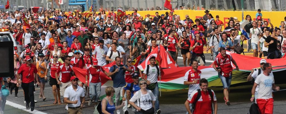 Monza, l’autodromo al Gran premio d Italia 2014