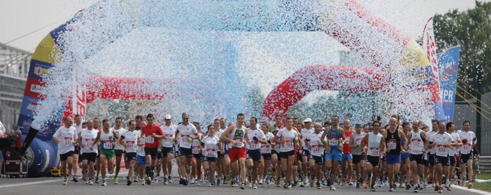 La partenza della prima Power Run di Monza