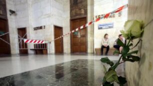 L'aula del tribunale di Milano dove Claudio Giardiello ha sparato