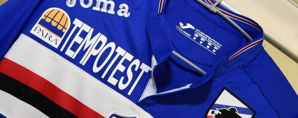 La nuova maglia della Sampdoria targata Tempotest