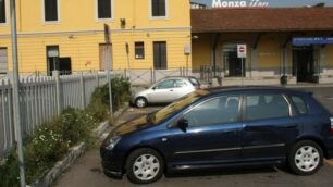 Monza, il parcheggio di piazza Castello