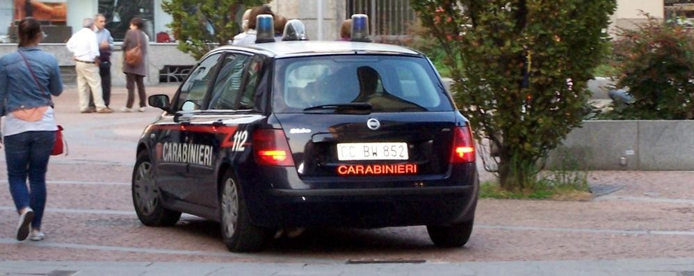 Sul posto sono giunti i carabinieri