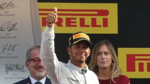 Lewis Hamilton al Gran premio d’Italia