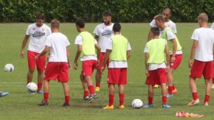 Monza, allenamento pre campionato Calcio Monza