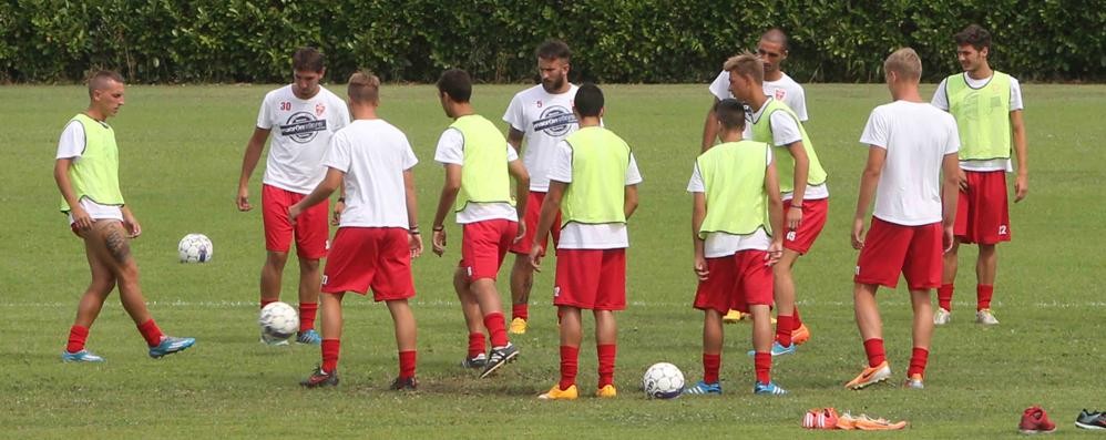 Monza, allenamento pre campionato Calcio Monza