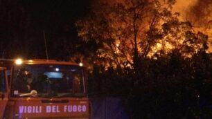 L’intervento dei pompieri di  Lazzate a Cesano Maderno