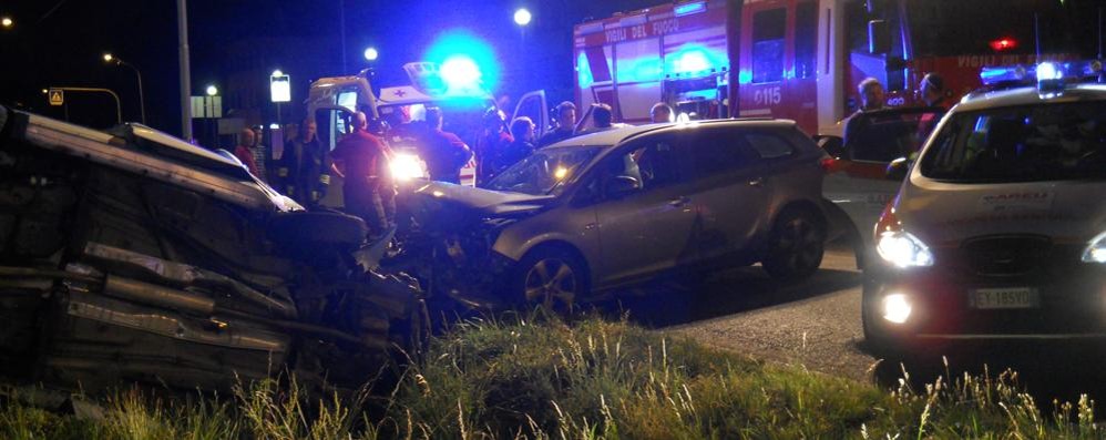 Lesmo, l’incidente di mercoledì 5 agosto sulla provinciale