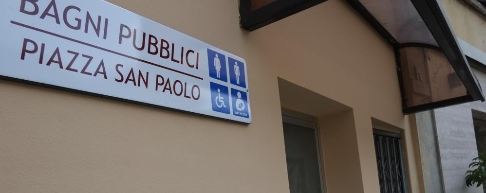 I nuovi bagni pubblici di piazza San Paolo
