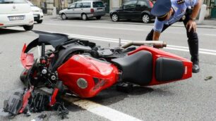 Como, quello che è rimasto della Yamaha del desiano