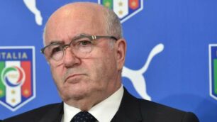 Il presidente della Federcalcio, Carlo Tavecchio