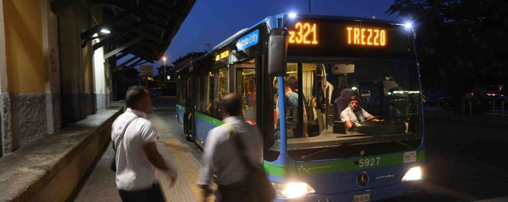 La linea Z321 che  collega Monza a Trezzo