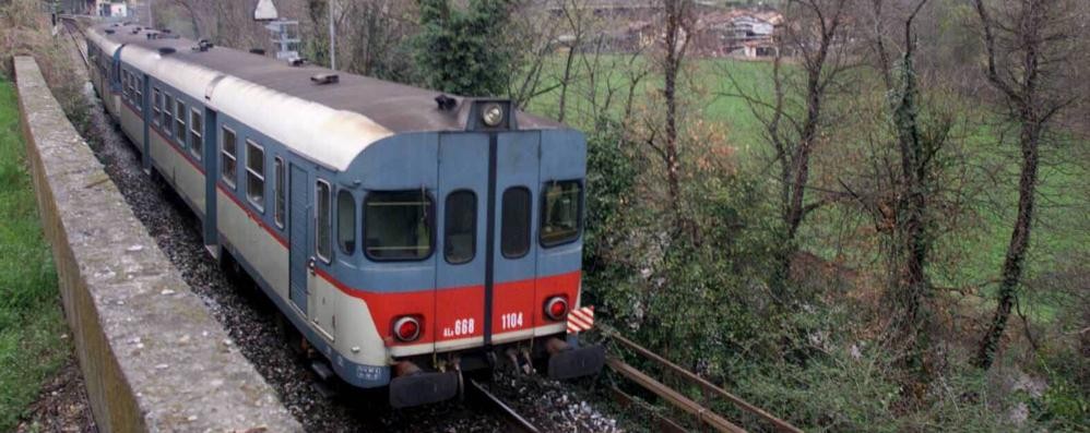 Il Besanino in servizio sulla Monza-Molteno-Lecco fino a qualche anno fa