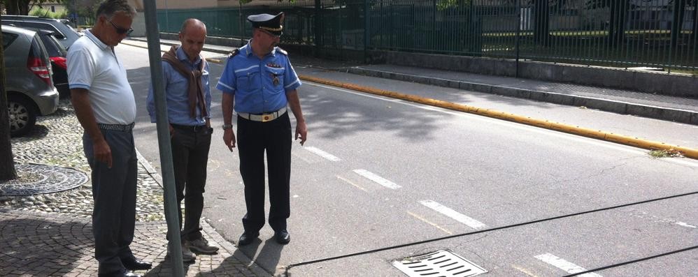 Villasanta,  uno dei luoghi coperti dalle telecamere