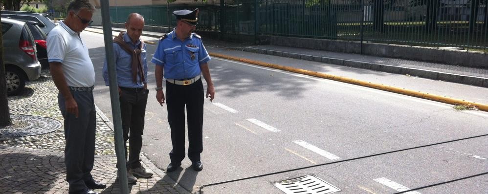 Villasanta,  uno dei luoghi coperti dalle telecamere