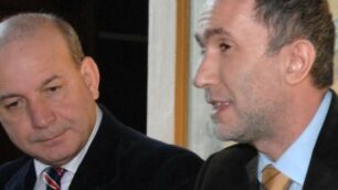 Vimercate: il segretario comunale Ciro Maddaluno e il sindaco Paolo Brambilla