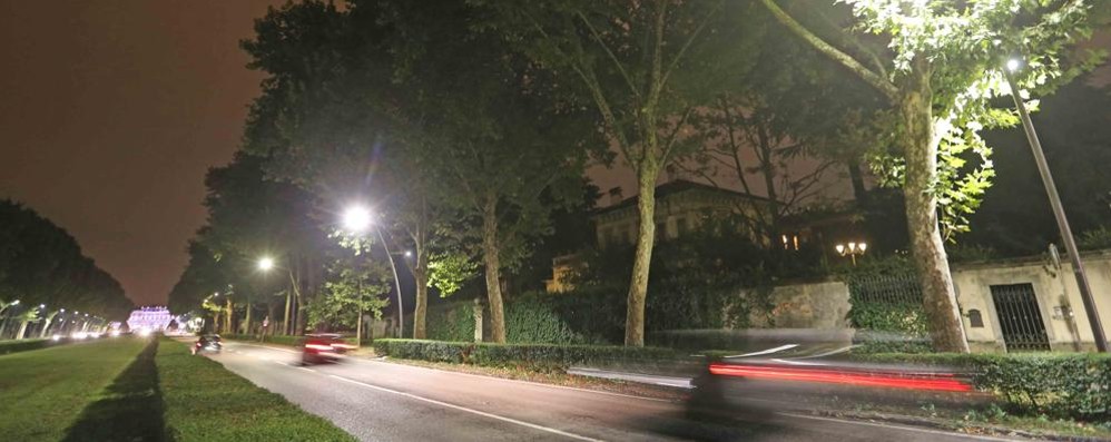 Monza: illuminazione a led viale Cesare Battisti