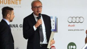Monza, Premi BtoB 2015: Nicola Colombo, Cogefin, premiato nella categoria Grande impresa
