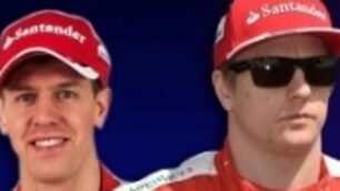 Sebastian Vettel e Kimi Raikkonen