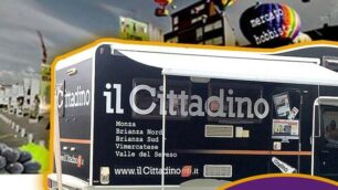 Festa dell’Uva a Lissone con il camper del Cittadino. Speciale di 5 pagine sul giornale