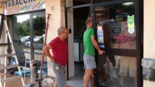 Gli interventi per il ripristino della vetrina