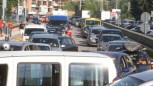 Traffico per il Gran premio