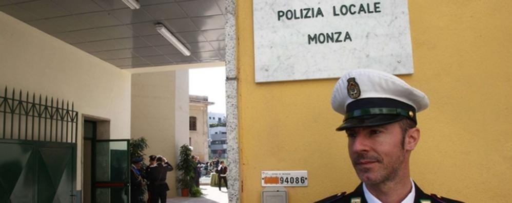 Il comando della polizia locale di Monza