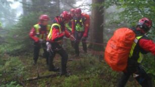 Soccorso alpino al lavoro