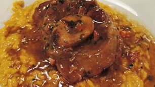 L’ossobuco alla milanese in gremolata