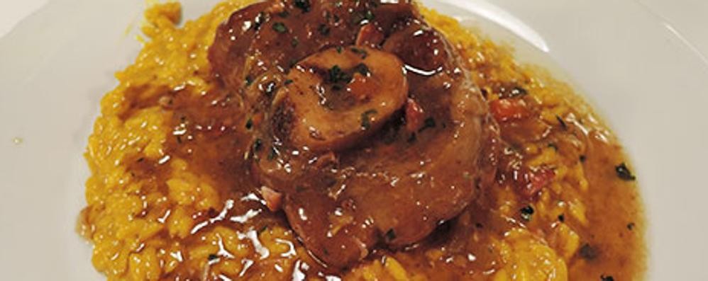 L’ossobuco alla milanese in gremolata