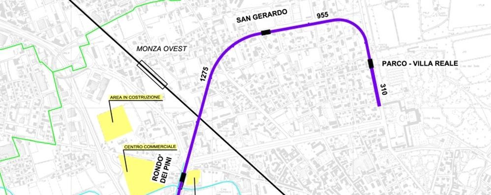 Un’ipotesi di tracciato della M5