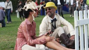 Monza country chic col polo in autodromo