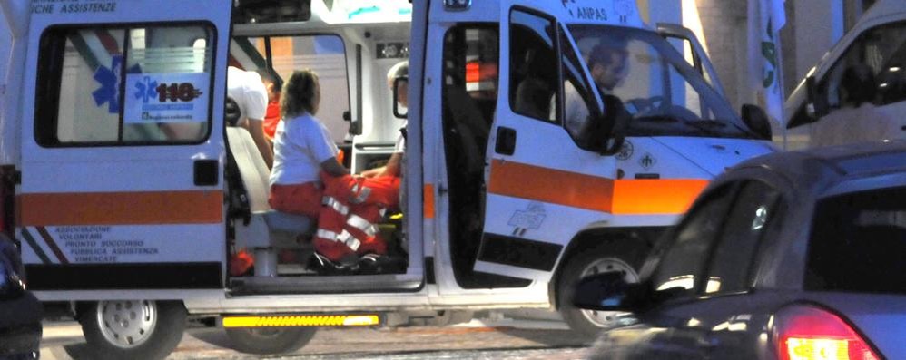 Le forze dell’ordine hanno chiamato i soccorsi