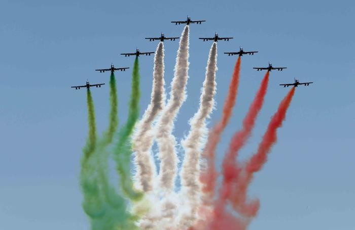 Monza, Gran premio Italia 2015: le Frecce tricolore