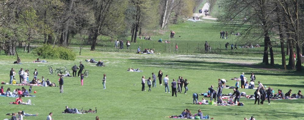 Monza, i giardini della Villa reale