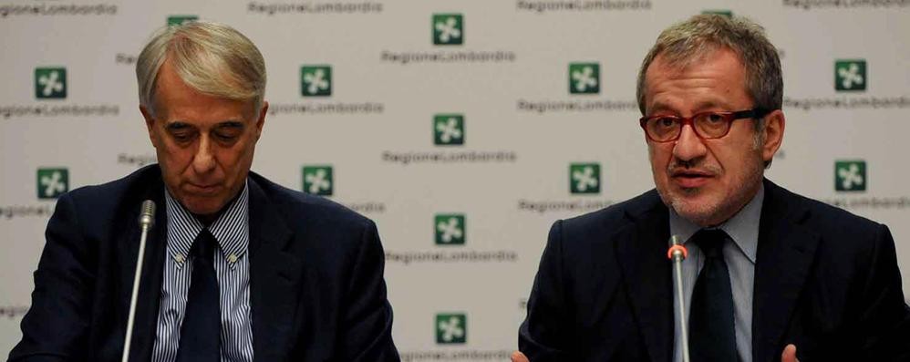 Giuliano Pisapia e Roberto Maroni