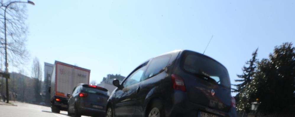 La via Antonio Cantore di Monza dove è accaduto il grave incidente