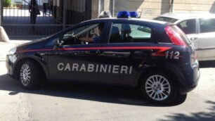 I carabinieri intervenuti in via Buozzi a Paderno Dugnano