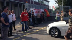 Brugherio, una recente mobilitazione dei lavoratori Candy