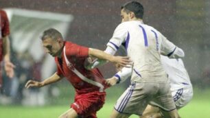 Calcio, Monza-Seregno di Coppa Italia