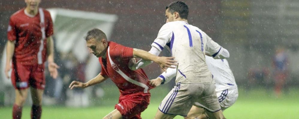 Calcio, Monza-Seregno di Coppa Italia