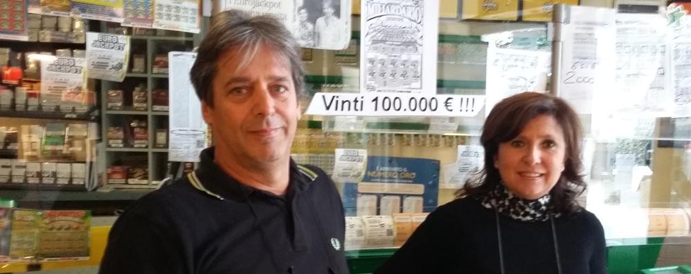 Carate Brianza, Luigi Guadagna e Roberta Di Vaira felici per la vincita