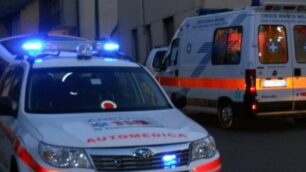 Sul posto sono giunte un’ambulanza e un’automedica