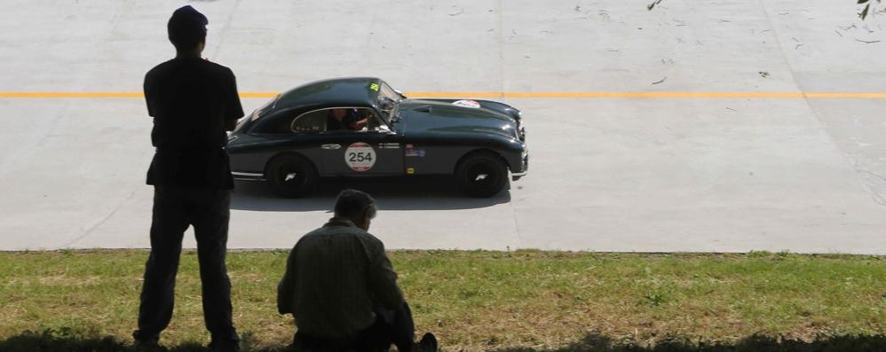 Monza 1000 miglia: passaggio da Monza e prove in autodromo