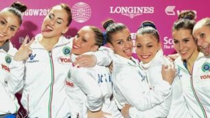 Le azzurre della ginnastica artistica (foto Coni su Twitter)