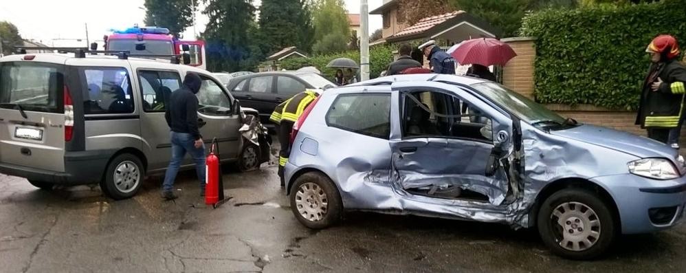 L’incidente di via Repubblica a Seveso