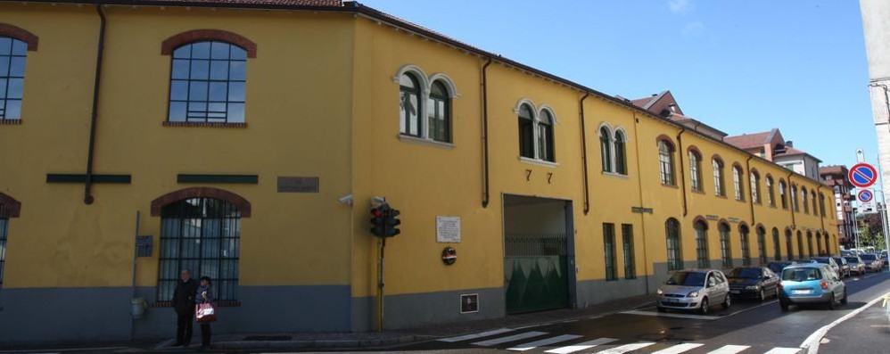 Monza, la sede della polizia locale in via Marsala