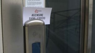 Monza, il sottopasso di via Bergamo e l’asscensore fuori servizio