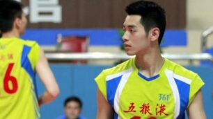 Il nuovo opposto cinese del Vero Volley Qi Gao